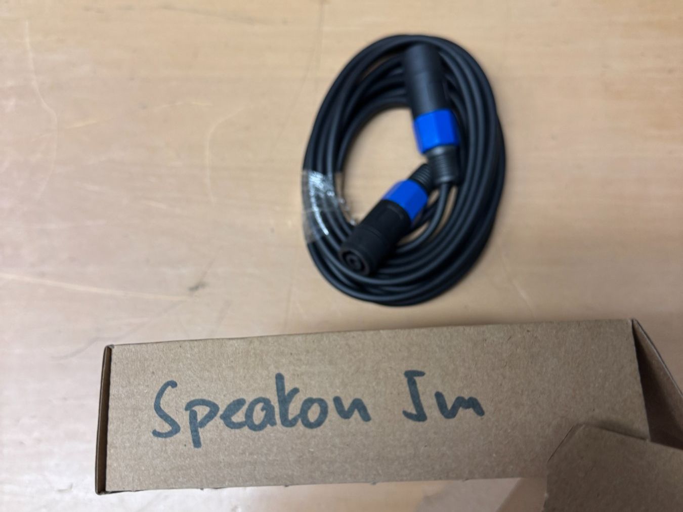 Cavi: Speakon Kabel 5m (X1241) – Nuovo (secondo la descrizione) da Däniken SO venduto da Profog1 1
