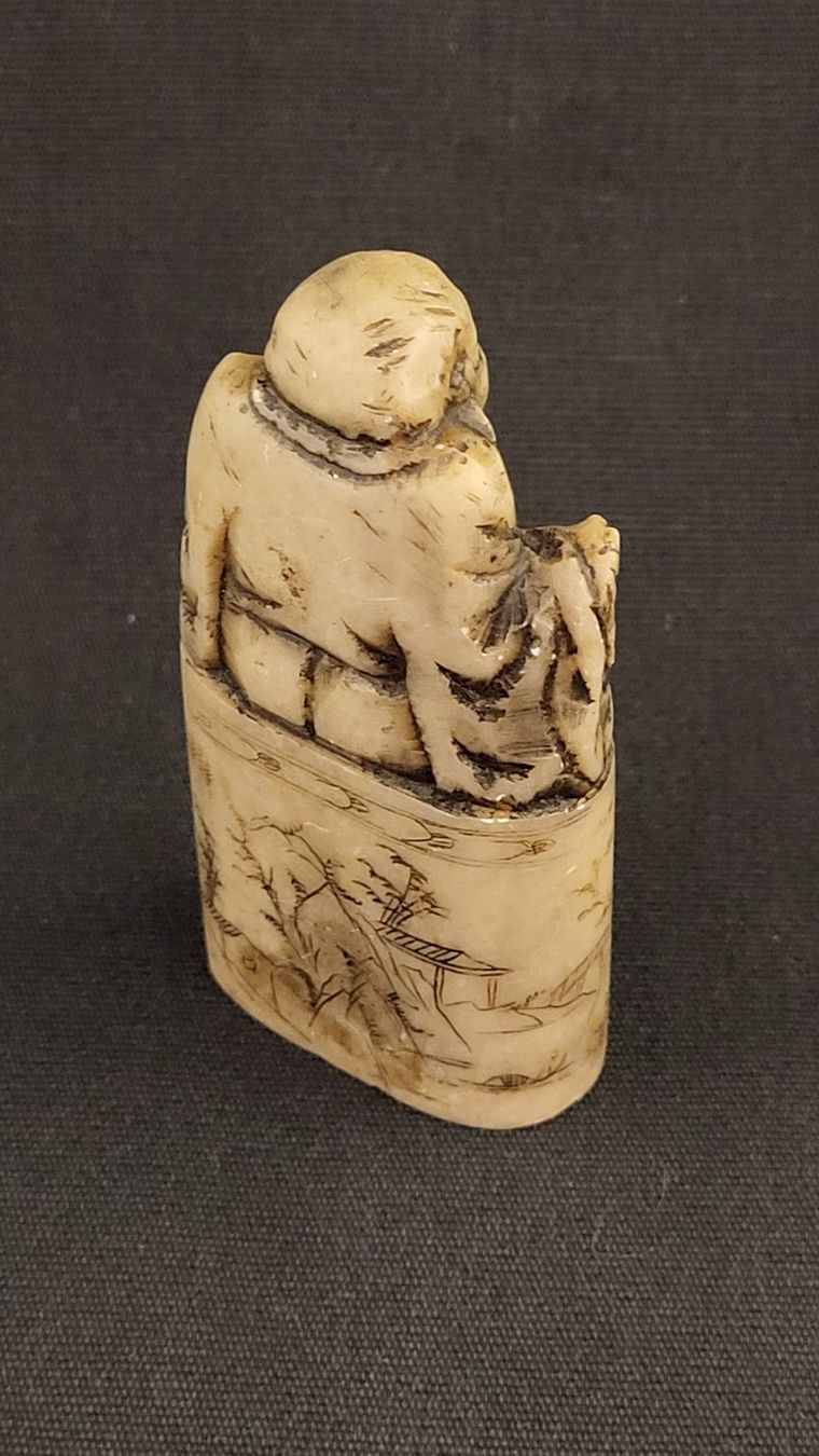 Statuette: Stein-Stempel BUDDHA – Usato da Basel venduto da spinne02 2