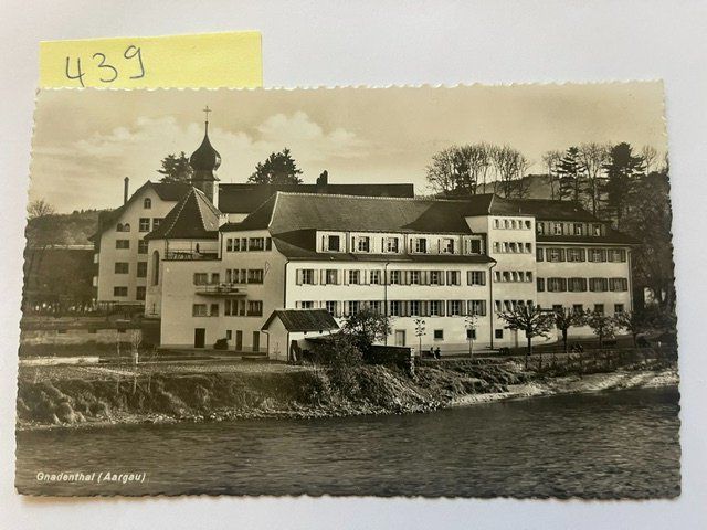 Ansichtskarten: Ansichtskarte Gnadenhal (Aargau), alt – Gebraucht aus Niederwil AG von dahu75