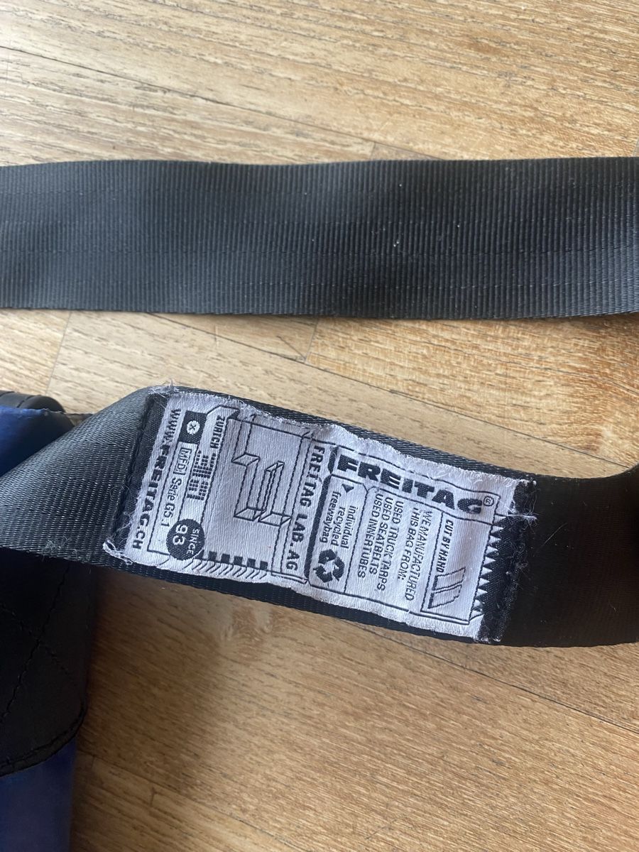 Freitag Sacs: FREITAG Umhänge-Tasche blau orange – D'occasion à Biel/Bienne par pau_g8qg 2