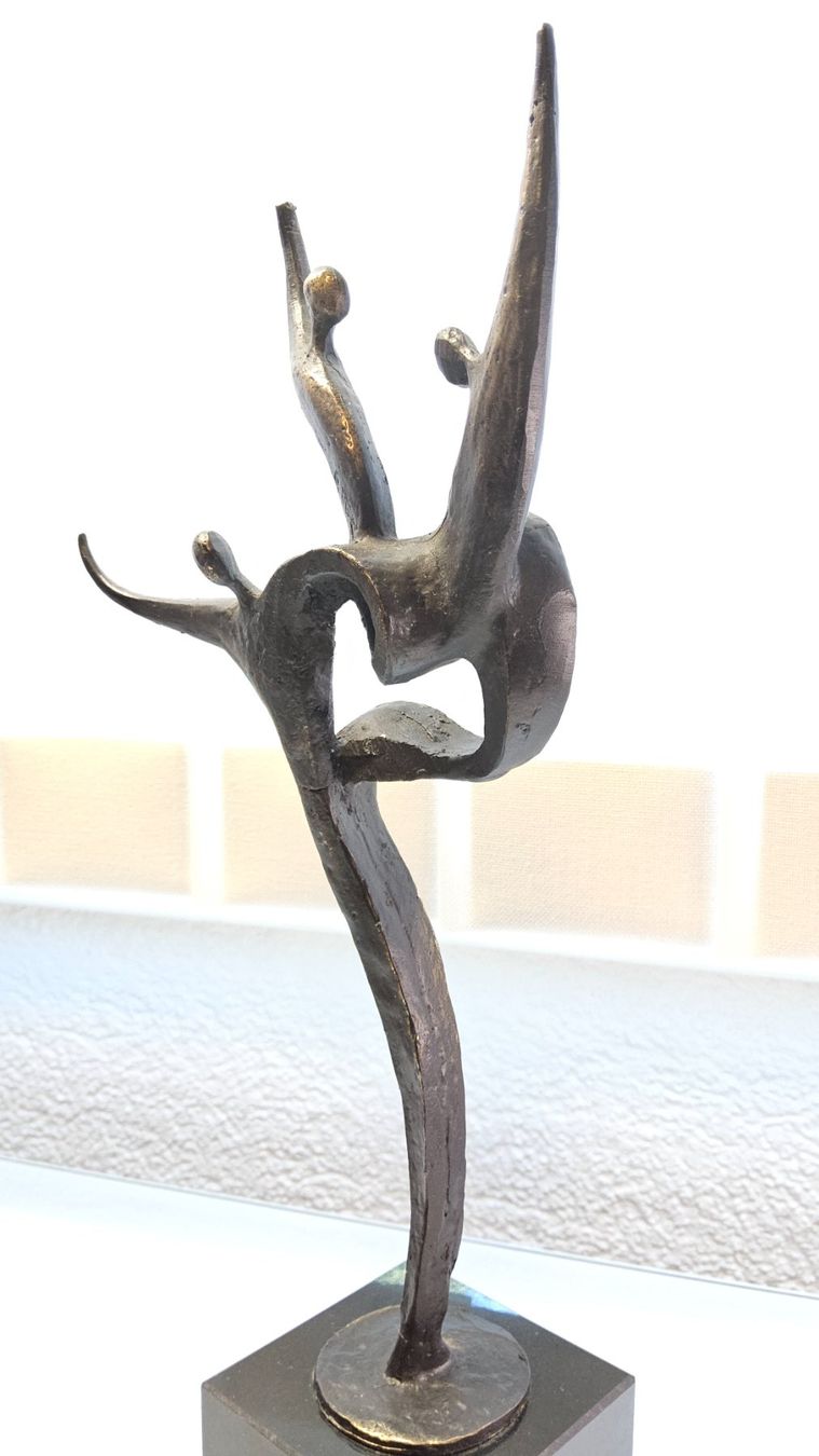 Sculture & Statue: Statue contemporaine en bronze – Usato da Malleray venduto da Frederic24 3
