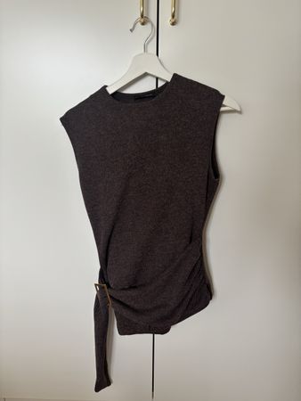 Zara dunkelbraunes Set, Grösse S, Top und Hose 1x getragen! 