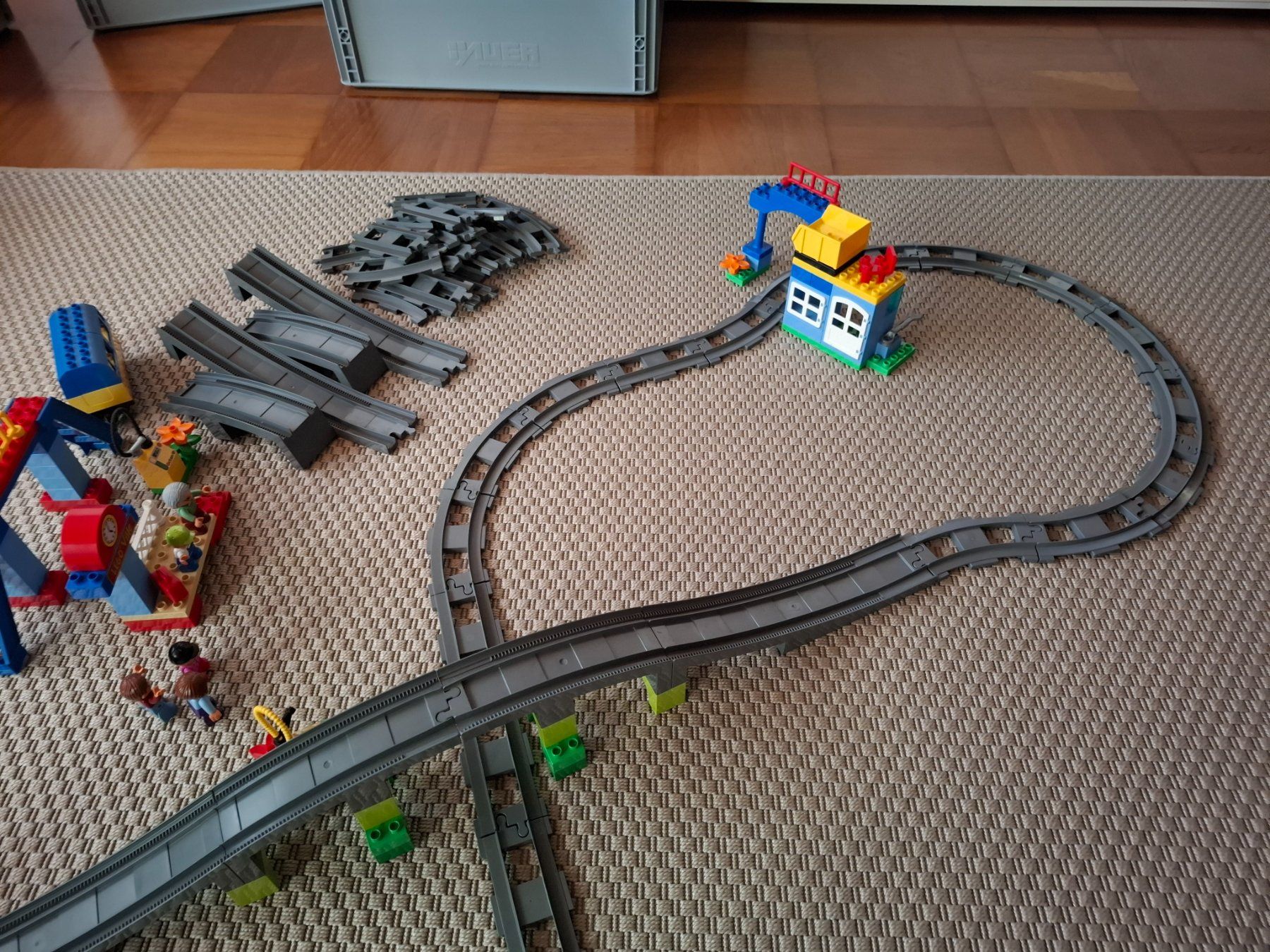 Lego Giocattoli: Lego Duplo Eisenbahn Super Set 10508 – Usato da Erstfeld venduto da hasi1987 1