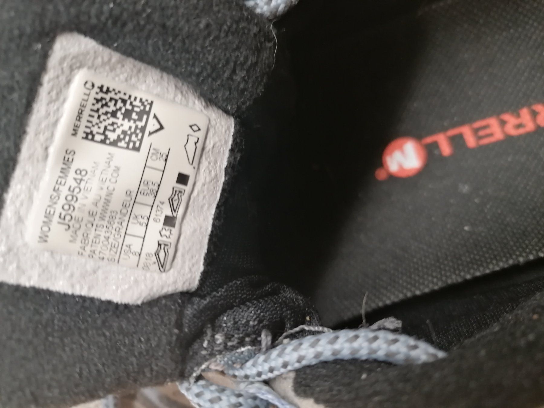 Merrell Herrenschuhe: Merrell Trekkingschuhe 38,5 – Gebraucht aus Müllheim Dorf von Schwarzspecht1 5