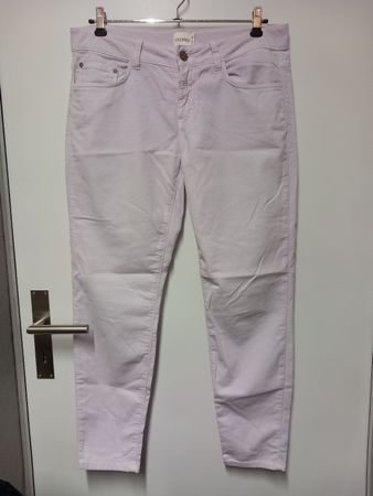 CLOSED Stretch-Samthose Gr.29 flieder