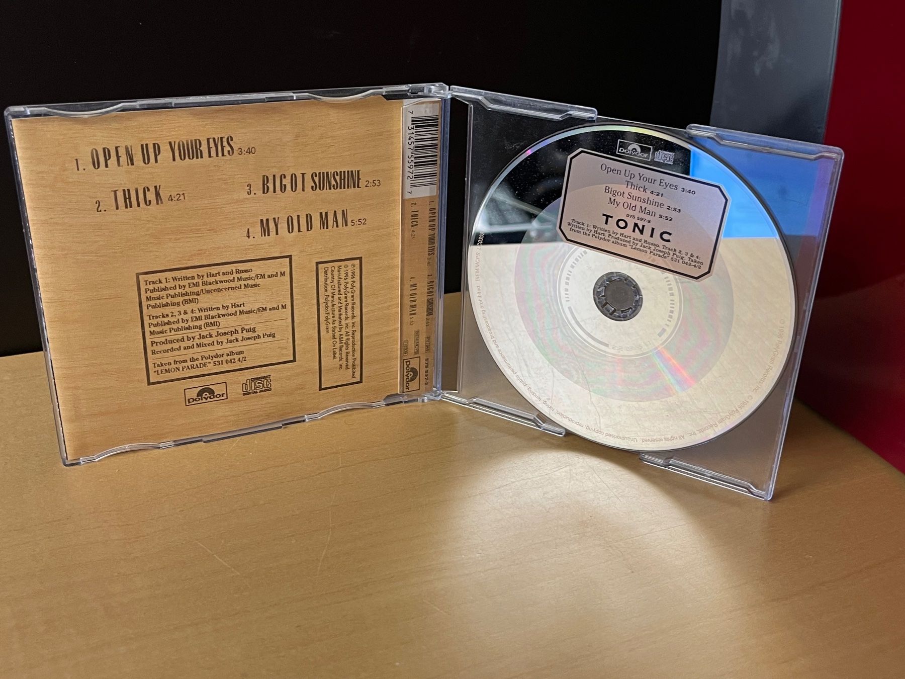CD: Tonic - Open Up Your Eyes - X01C – Nuovo (secondo la descrizione) da Küsnacht ZH venduto da hardrock.earth 2