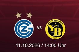 Grasshoppers - Young Boys / 11.10.26 / 2 Tickets