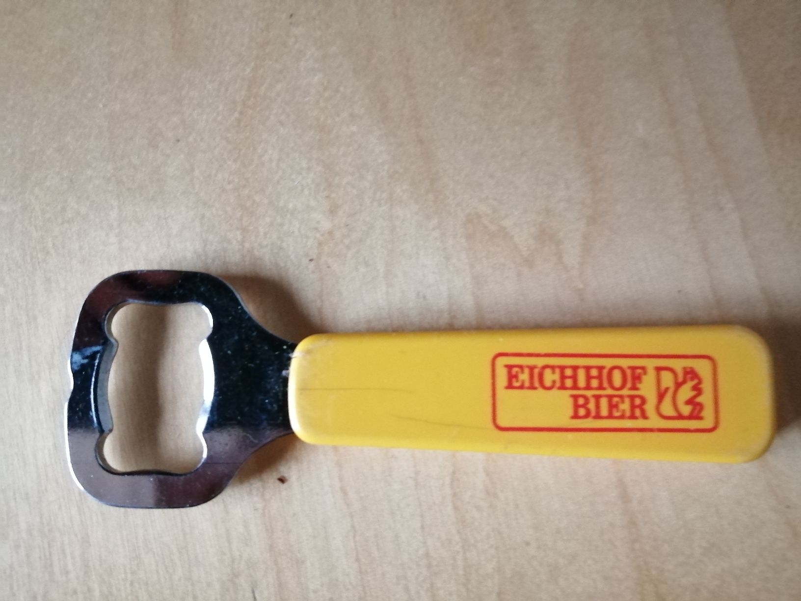 Apribottiglie & Tappi per chiusura: Flaschenöffner Eichhof Retro Sommerfest Grillparty – Usato da Honau venduto da holunder3 1