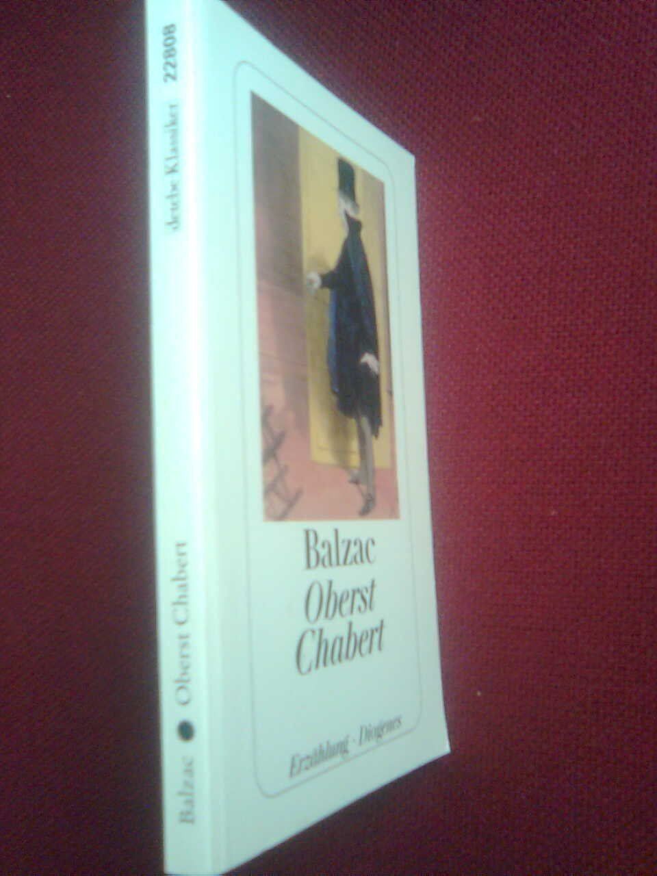 Libri: Balzac Oberst Chabert. – Usato da Basel venduto da Alacant 2