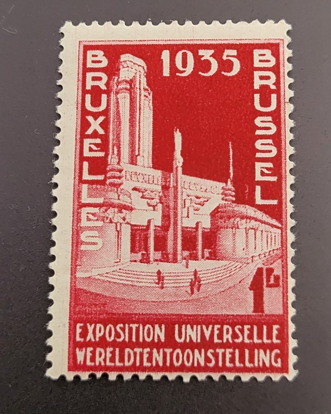 Tutti i francobolli: Belgien 1934 briefmarke – Usato da St Gallen venduto da Stampsalshobby