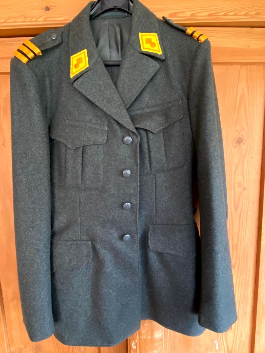 Schweizer Armee Uniformi: Alte Schweizer Militär-Uniform 1969 – Usato da Reinach AG venduto da e5734h 1