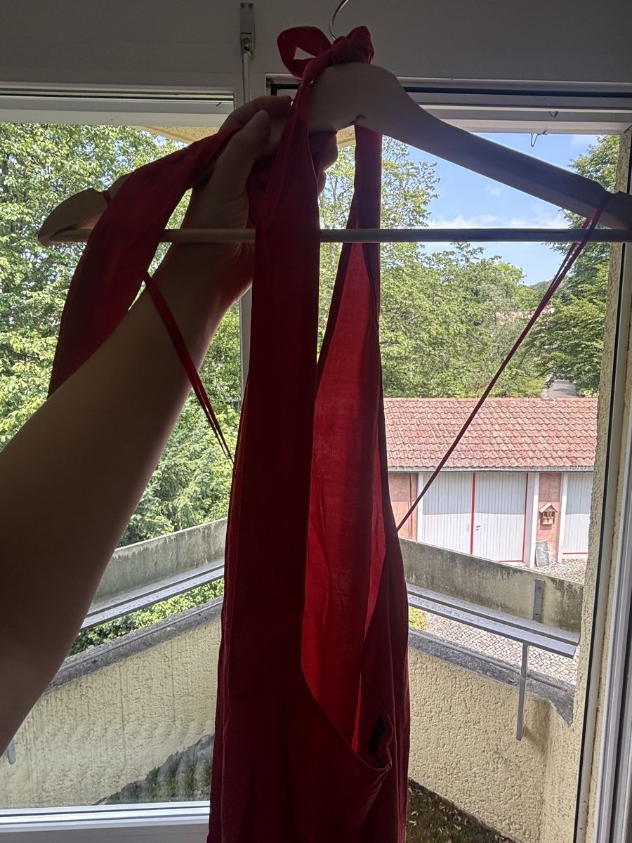 Zara Kleider: Red Maxi Dress Halter Neck Size M Used – Gebraucht aus Zürich von the_hwh7 3