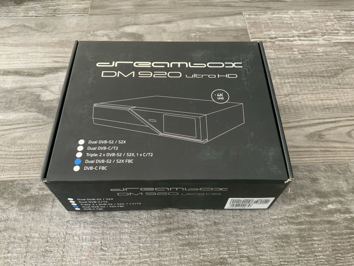 Ricevitori: Dreambox DM920 Dual DVB-S2 – Usato da Herdern venduto da Satcorner