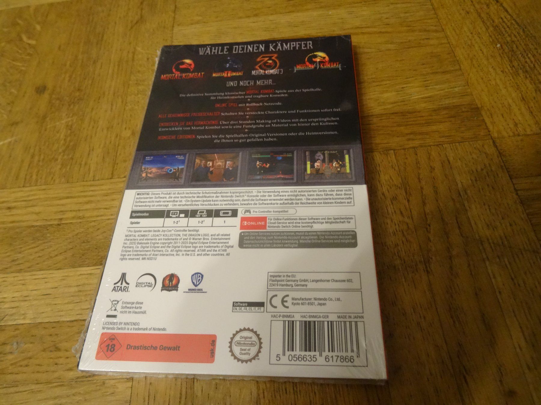 Nintendo Giochi: Mortal Kombat Legacy Kollection Switch neu versiegelt – Nuovo e nell'imballaggio originale da Olten venduto da Disc-Ausverkauf 1