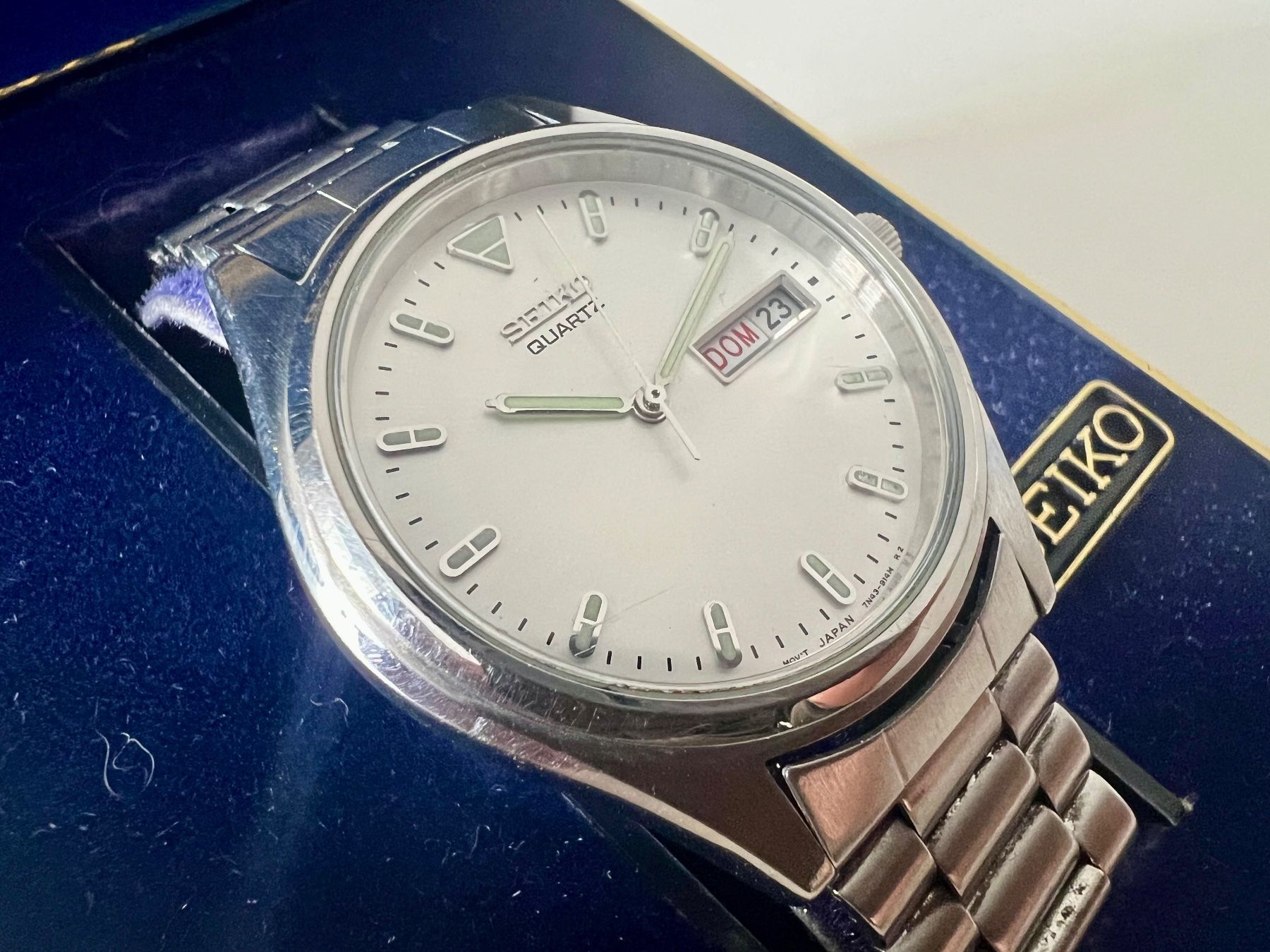 Seiko Montres: SEIKO Quartz Ref. 7N43-9041, with original box, mid 90‘s – D'occasion à Le Mont-sur-Lausanne par LycaGallery 3