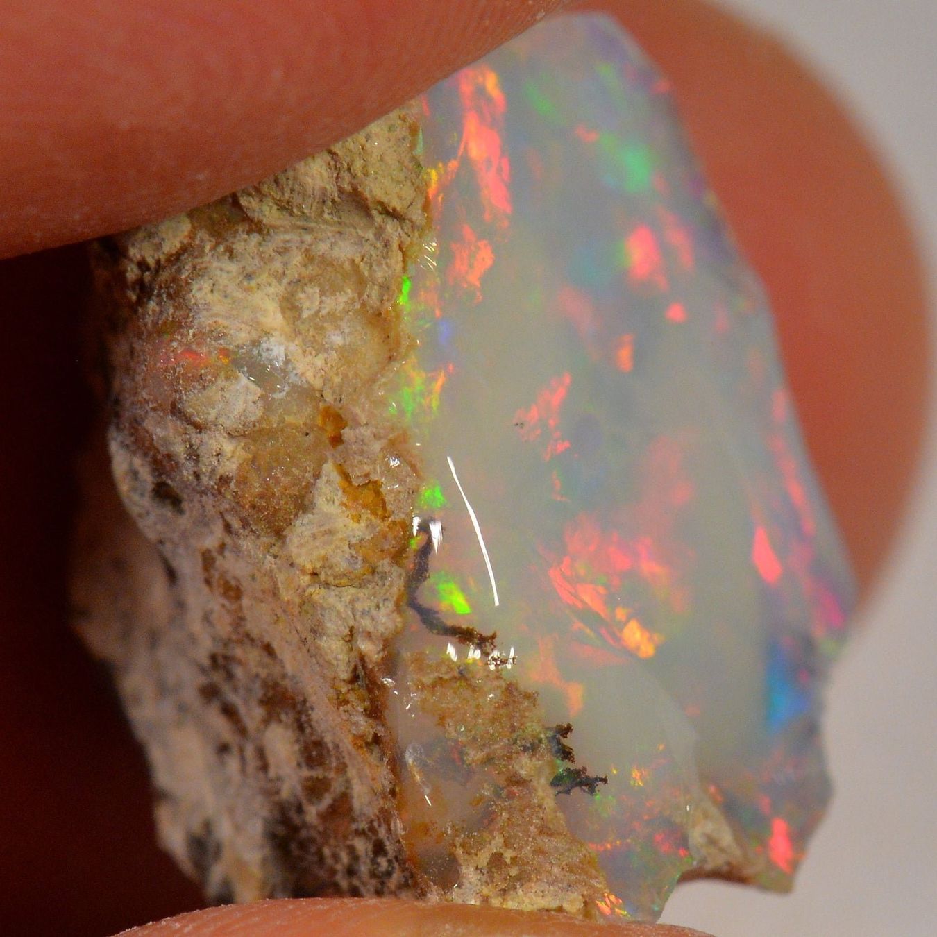 Edelsteine: 13.5 Karat - Roher Äthiopischer Welo Opal – Neu (gemäss Beschreibung) aus Rüti ZH von DeinOpal 1