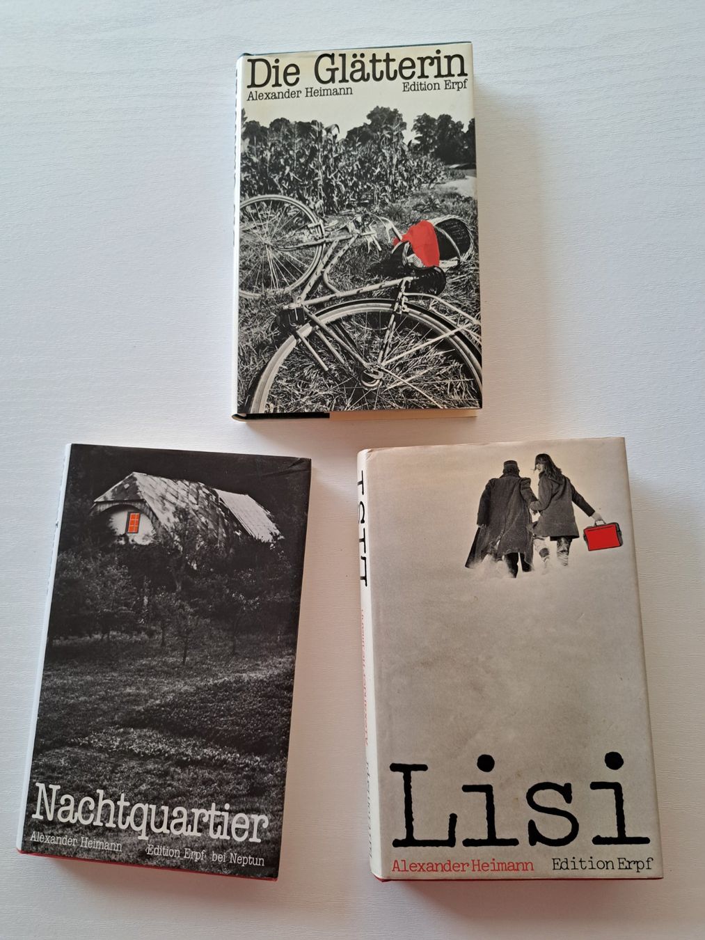 Libri: 3 Romane von Alexander Heimann, Edition Erpf – Usato da Schliern b. Köniz venduto da Suena1