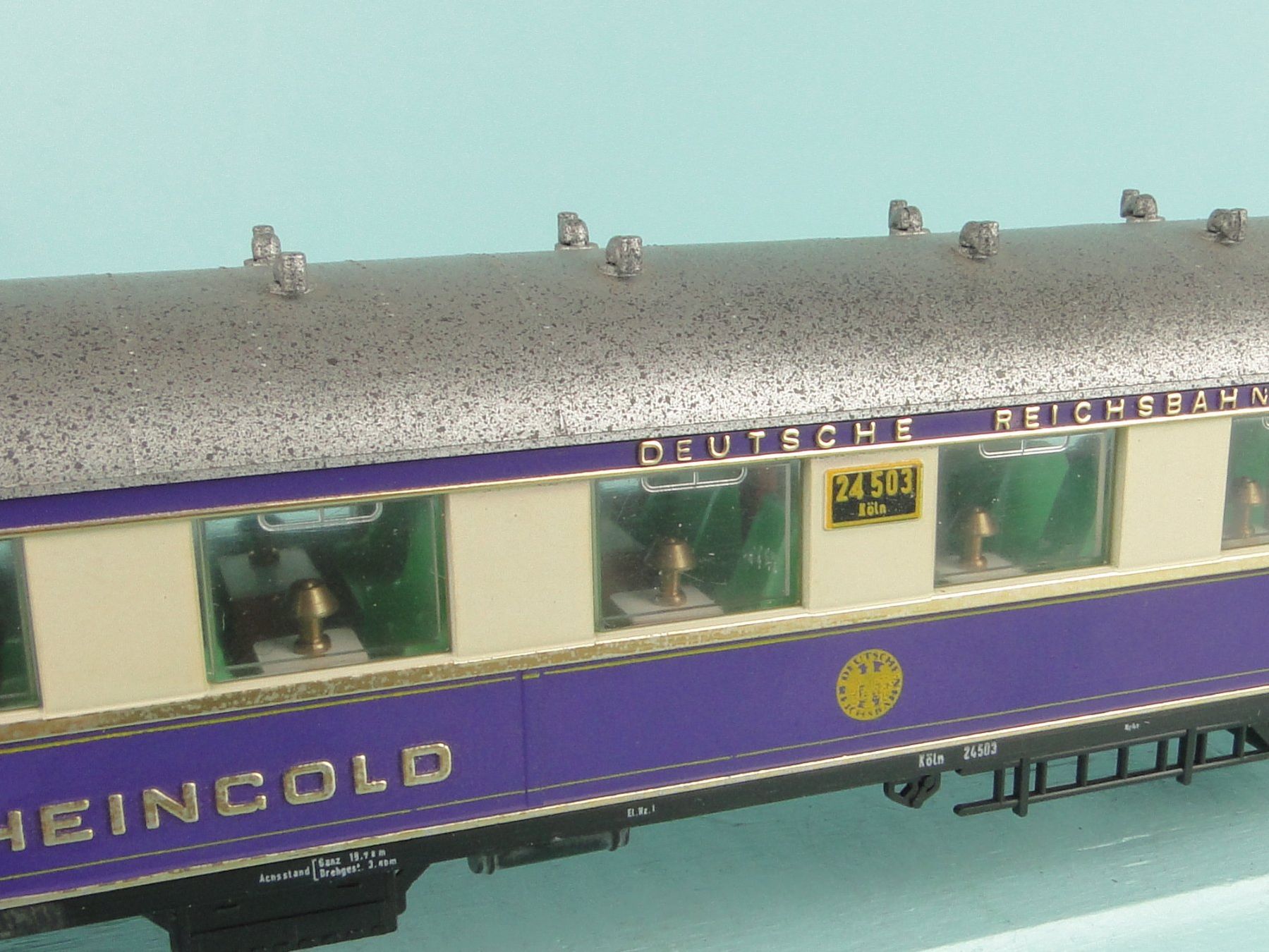 Liliput Modelleisenbahnen: Liliput/Fleischmann 825 00 Rheingold 2 Kl. – Gebraucht aus Bülach von cann11 7