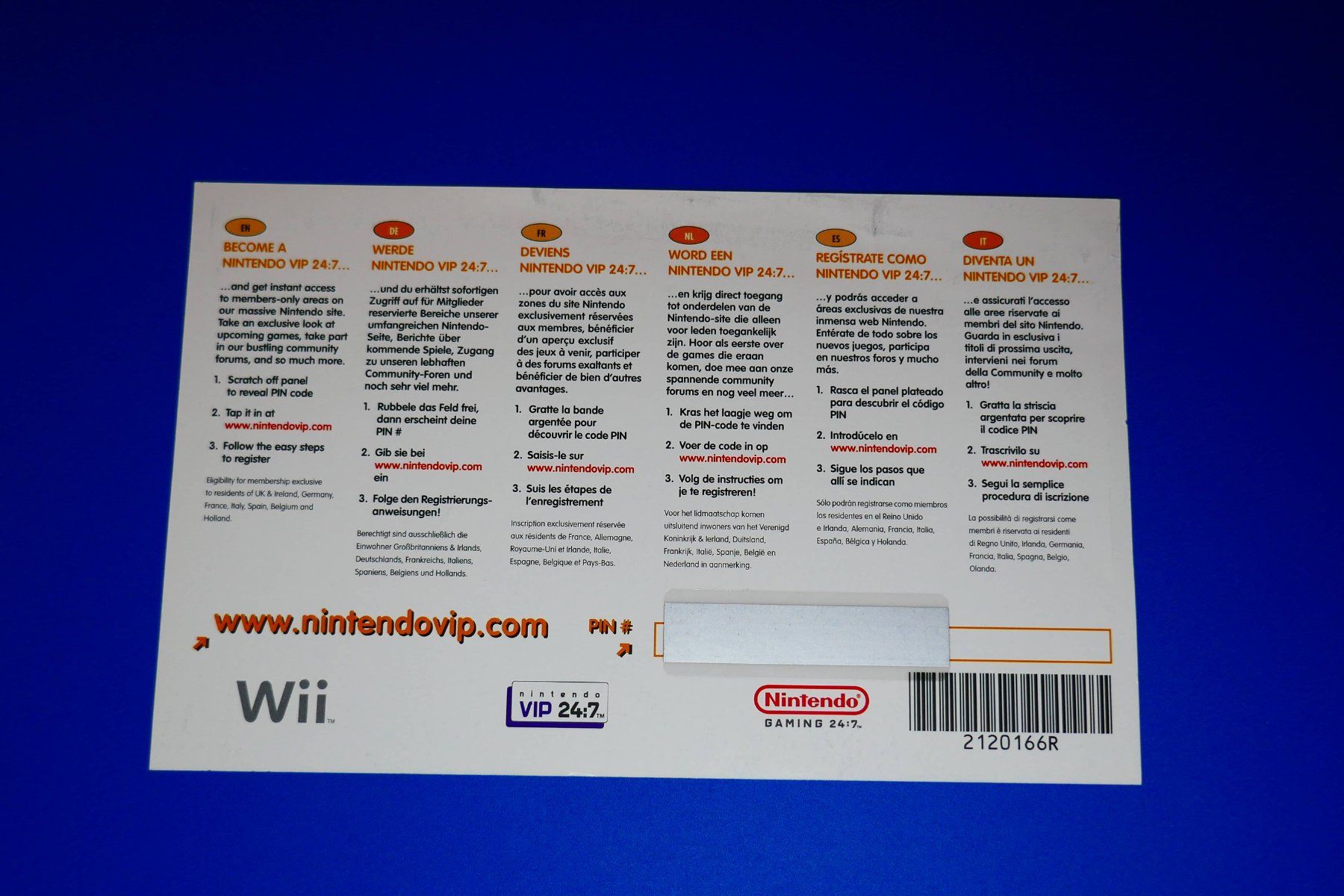 Nintendo Giochi: Wii Play & VIP - Nintendo Wii – Usato da Vuarrens venduto da Espace-Retro 3