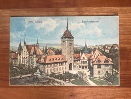 Ansichtskarte Zürich Landesmuseum ca. 1900 ungebraucht (G34)