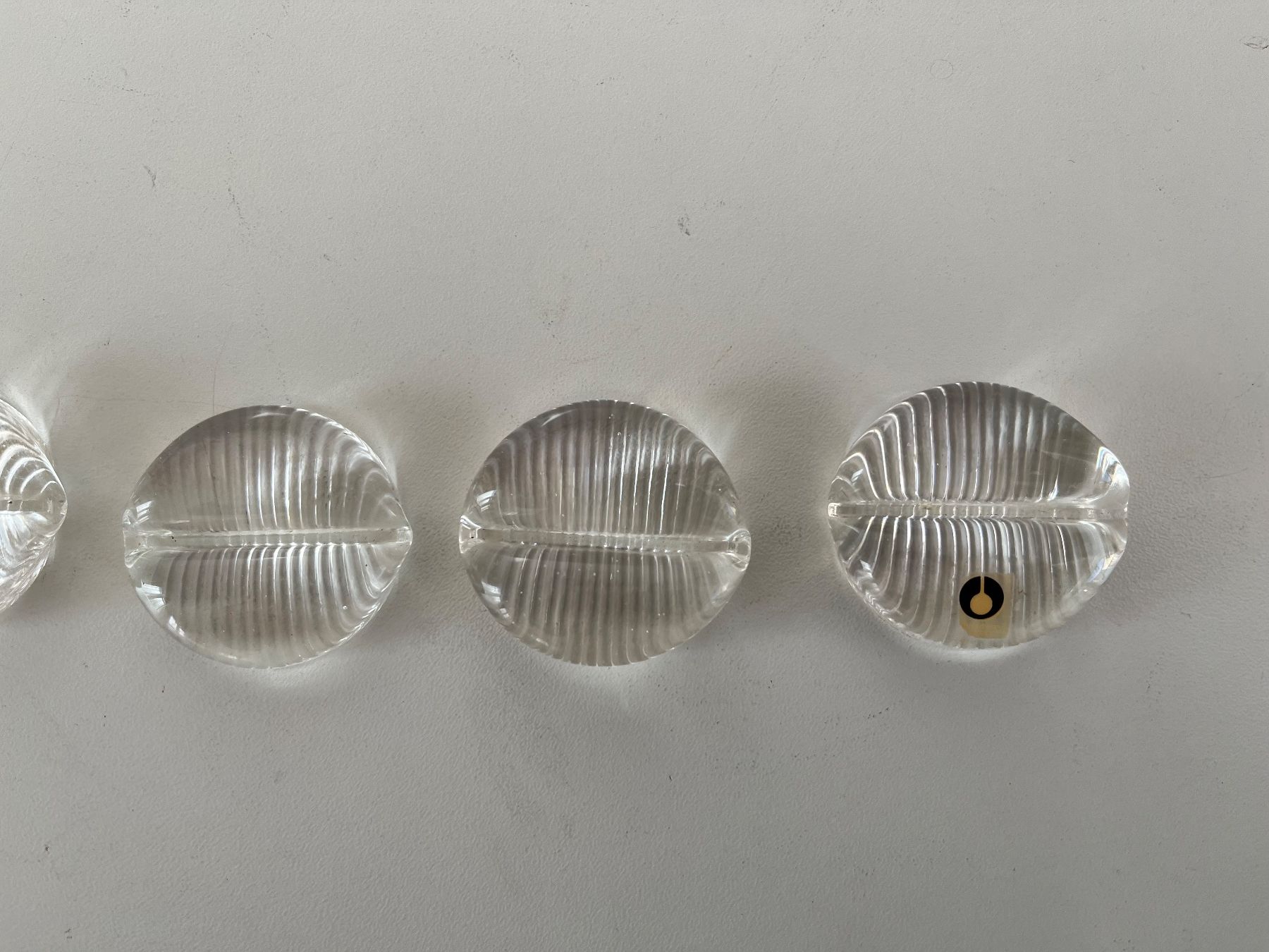 Bicchieri: Vintage Messerbank / Kartenhalter aus Glas – Usato da Wetzikon ZH venduto da seli03 4