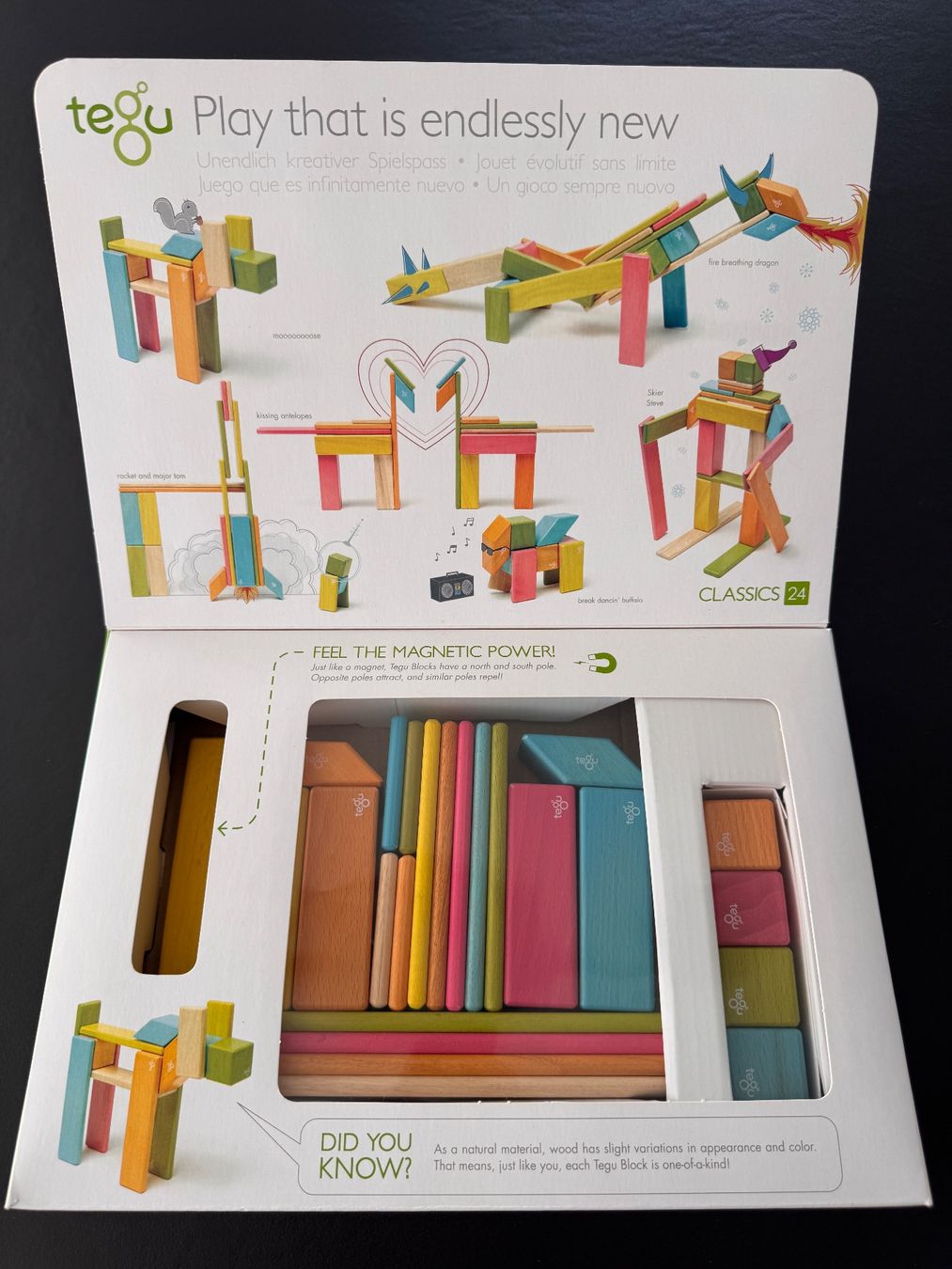Giocattoli: Tegu Magnetische Holzbausteine – Usato da Zollikon venduto da Krenapf 2