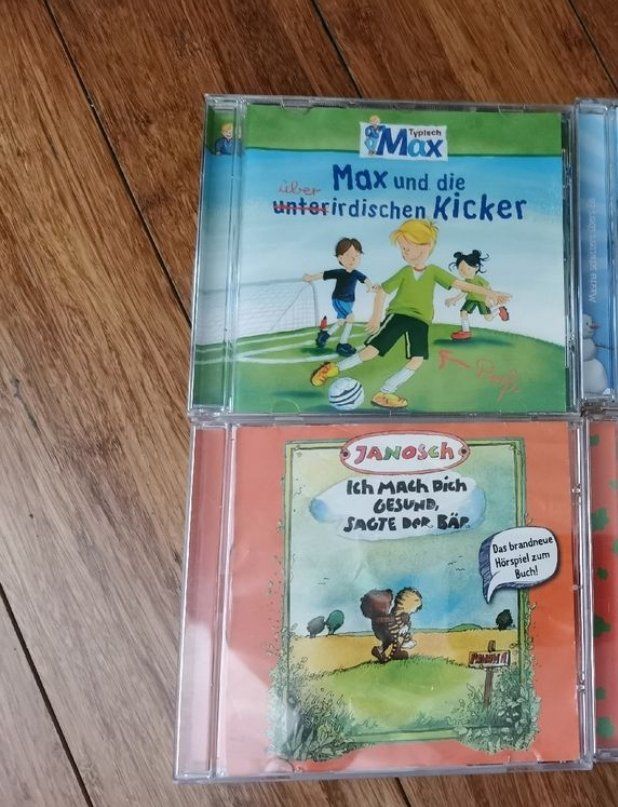 Audiolibri: 2 Kinder-Hörspiel CD's: Janosch & Max – Usato da Tägerschen venduto da mamirockt