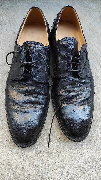 Bally Scarpe da uomo: Scarpe pelle struzzo BALLY – Usato da Lugano venduto da claudio.luga 1
