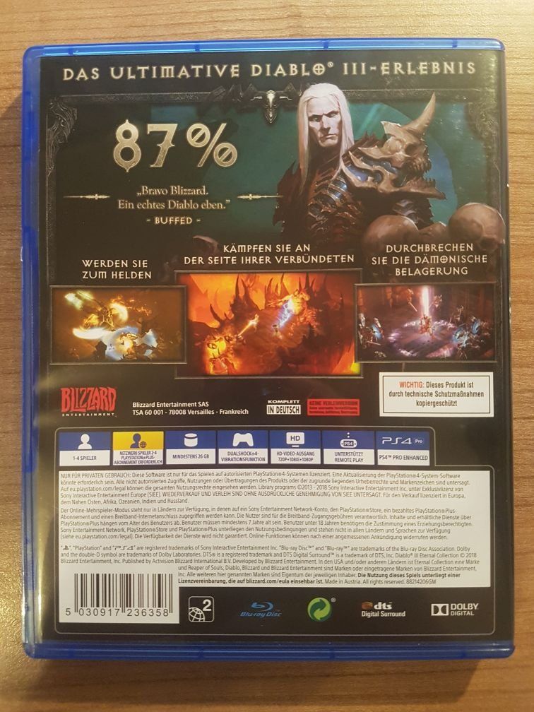 Sony Spiele: Dablo III (Eternal Collection) – Gebraucht aus Winterthur von Men_in_black 1
