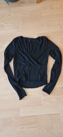 Schwarzes Only Langarmshirt, Grösse 36 - Guter Zustand!