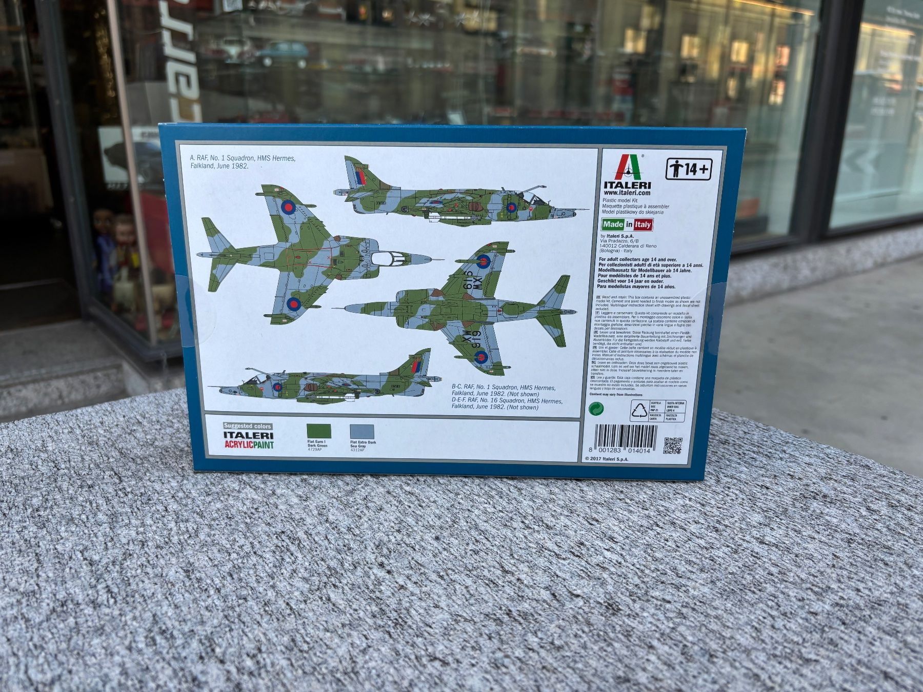 Italeri Kit di modellismo & Modellini statici: Italeri 1:72 Harrier GR.3 1401 Bausatz – Nuovo (secondo la descrizione) da Chiasso venduto da Carrara-Modellismo 1