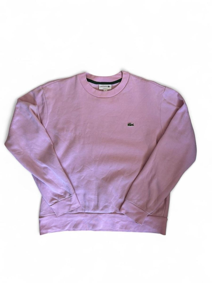 Lacoste Maglioni & Felpe: Lacoste Lilac Sweatshirt - Perfect for Spring Layers! – Usato da Ittigen venduto da L0RO
