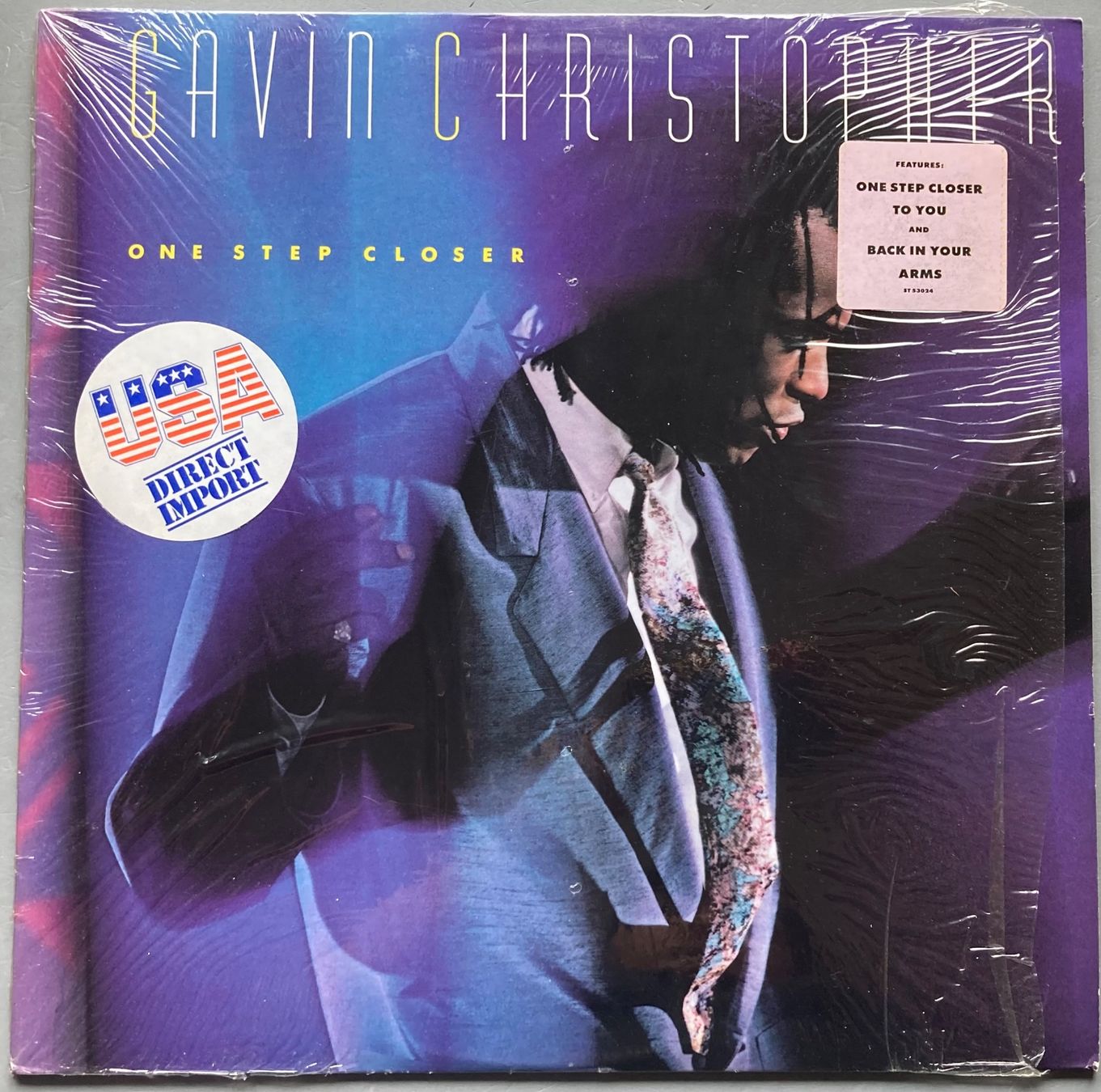 Vinyles: GAVIN CHRISTOPHER - ONE STEP CLOSER – D'occasion à Poliez-Pittet par Newtown-Records