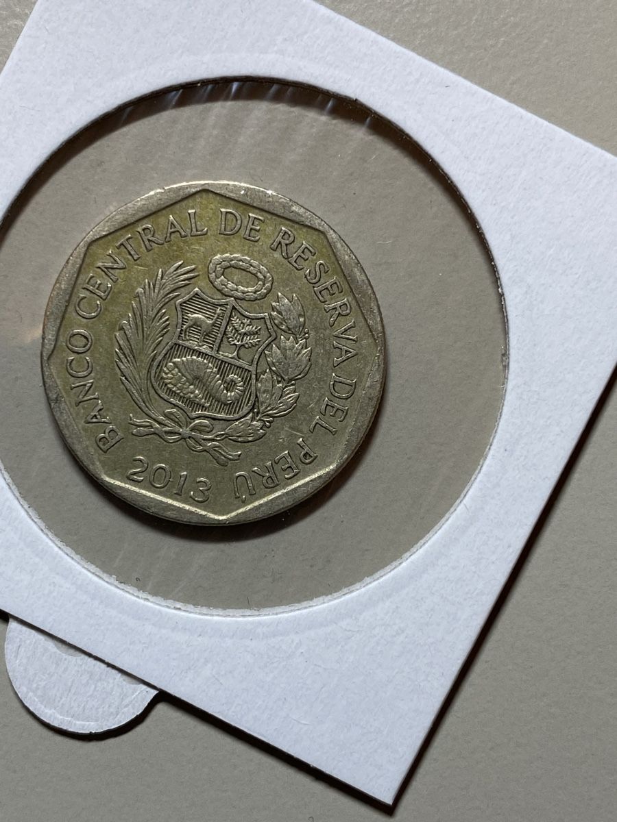 Tutti le monete: Pérou - 1 new Sol - 2013 – Usato da Payerne venduto da Mike1682 1