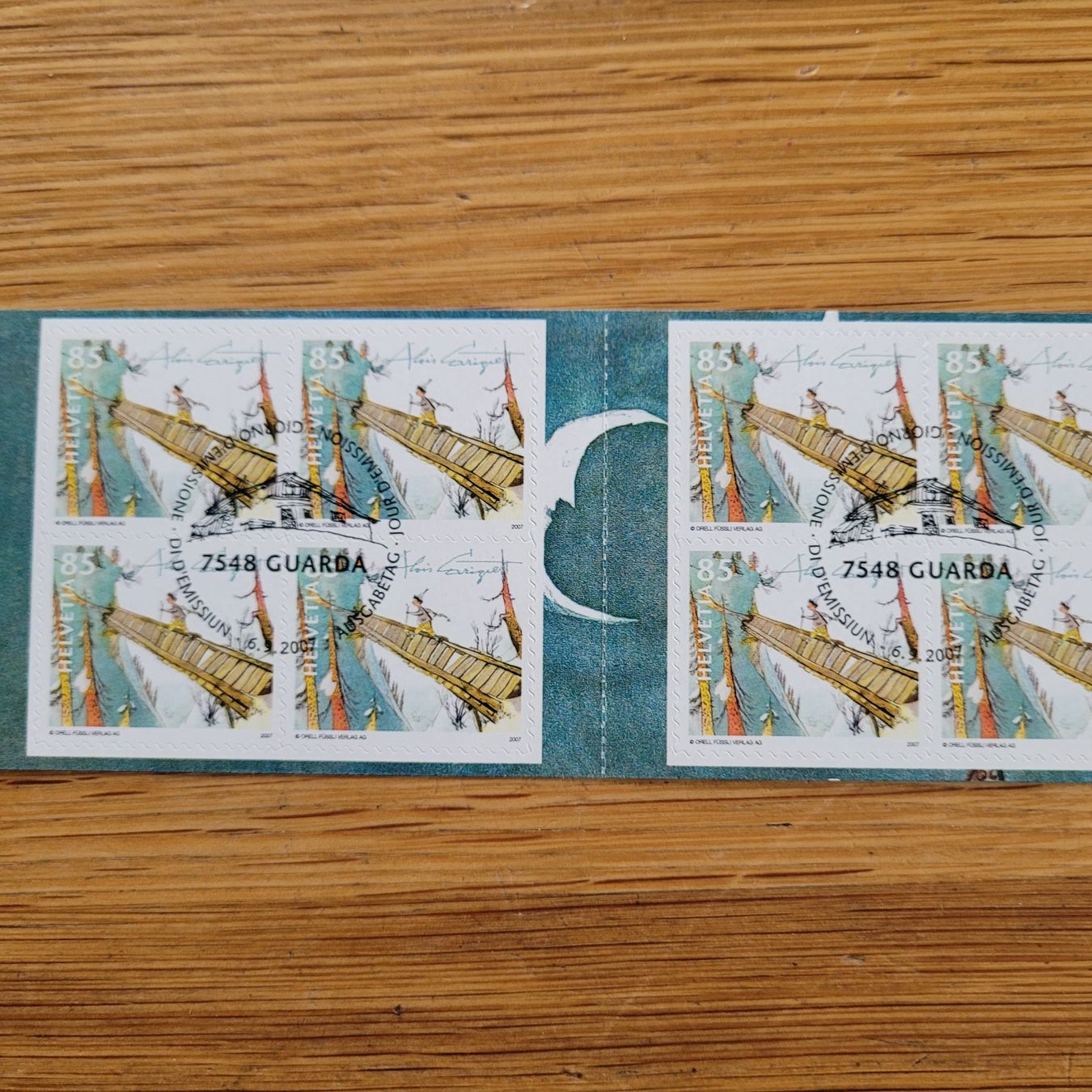 Tous les timbres: Markenheftchen CH ET Guarda 2007 – D'occasion à Biel/Bienne par Destockweb 1