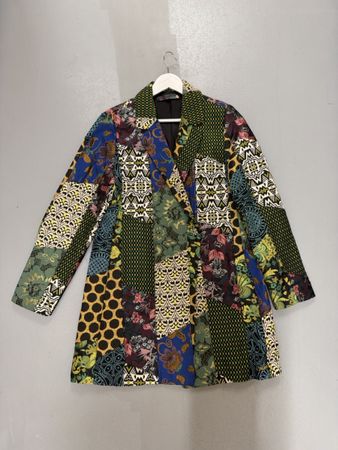 Desigual Mantel Damen mehrfarbig 