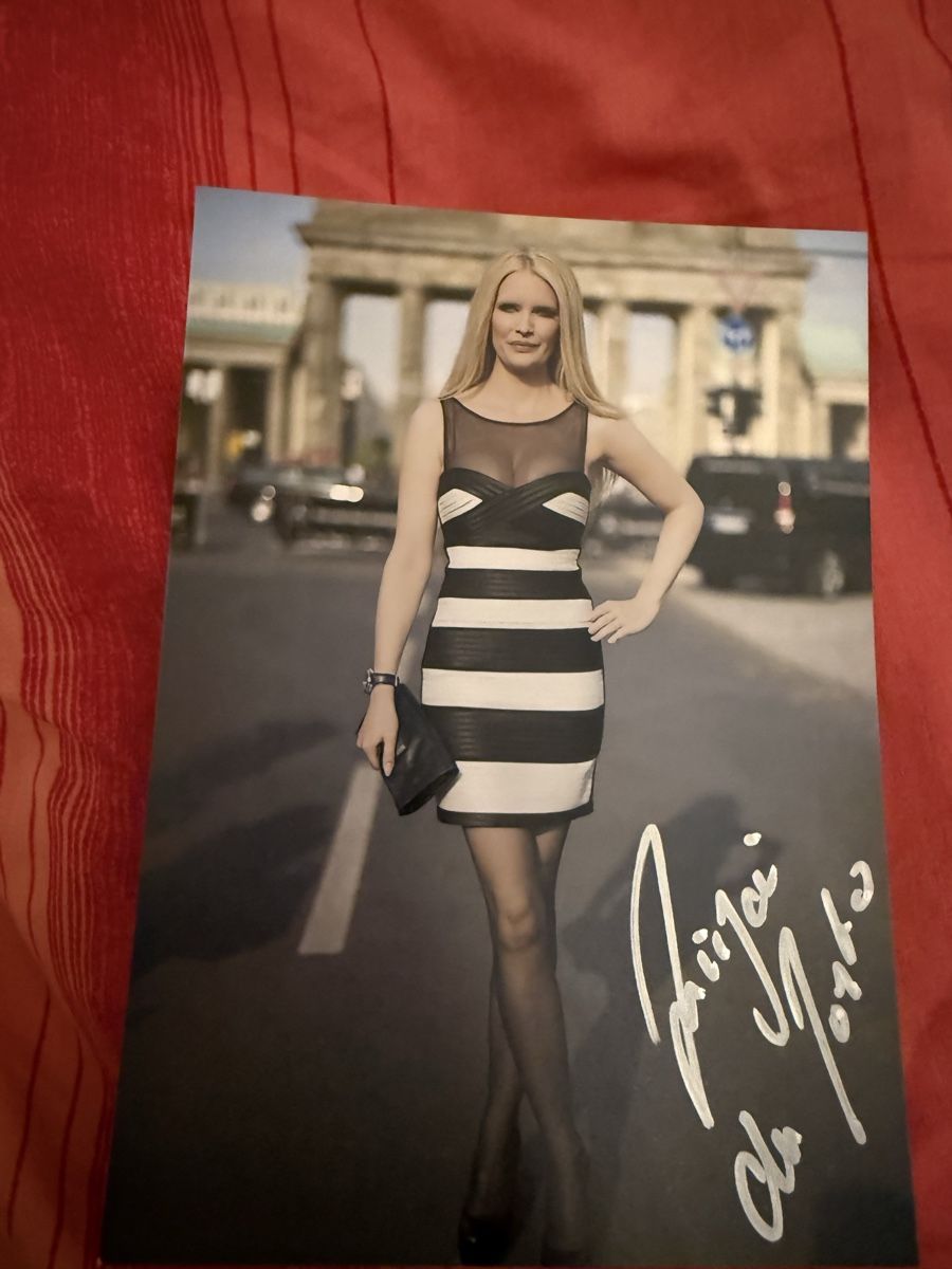Autografi: Autogramm Mirja Du Mont  – Usato da Rüschlikon venduto da Andi_2000