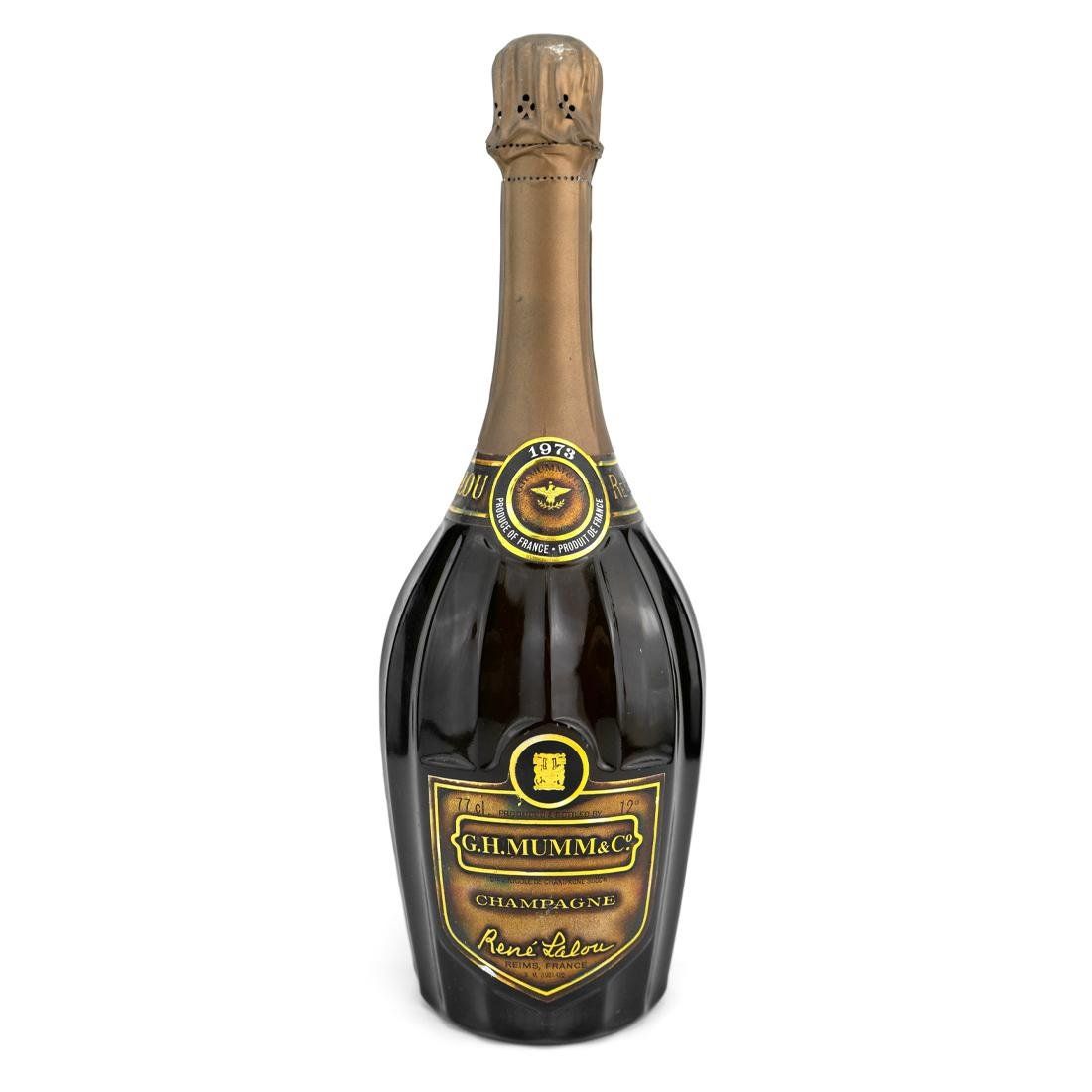 Vino: Champagne G.H. Mumm René Lalou 1973 – Usato da Lugano venduto da Historianlugano