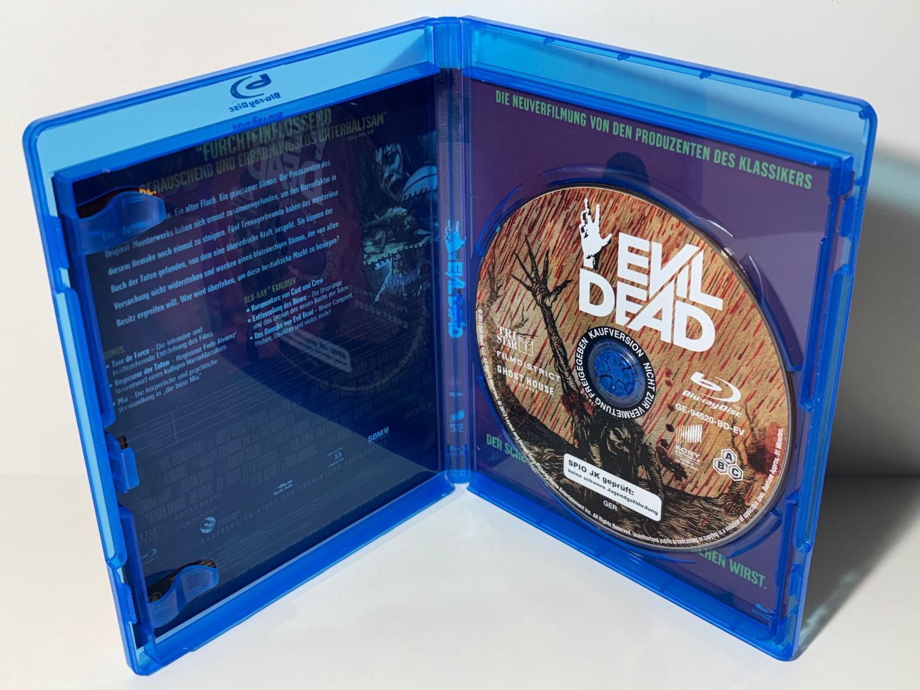 Tutti i DVDs: Evil Dead Blu Ray Uncut – Usato da Wilderswil venduto da Mr.Fury 2