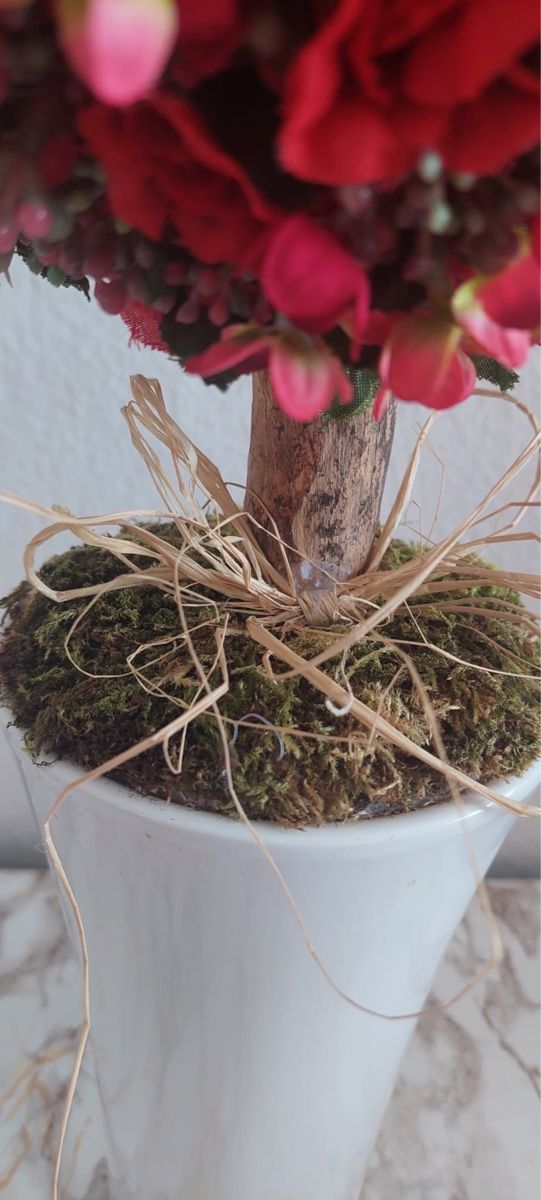 Tutte le decorazioni: Deko-Kugelbaum, Kunstblumen, Topf, 45cm hoch, Herbstdeko – Usato da Basel venduto da Pureza82 3