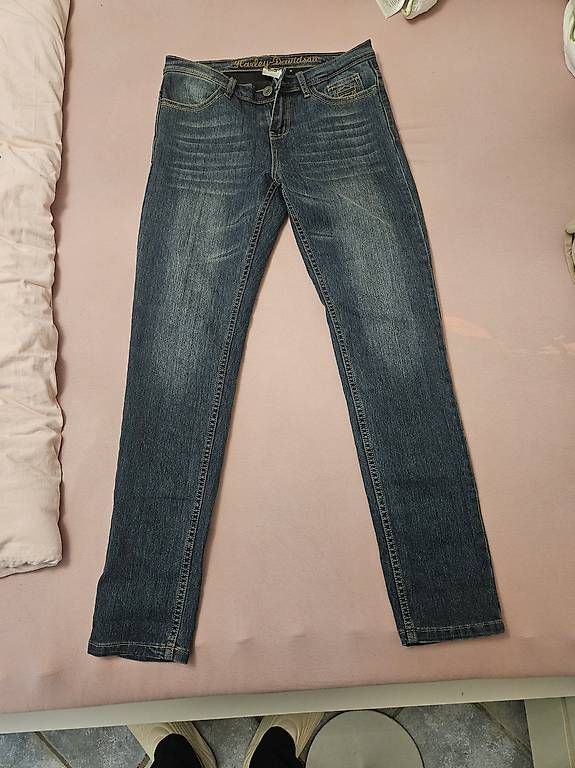 Jeans: Motorrad Jeans Harley Davidson Grösse 12 – Usato da Abtwil SG venduto da Mortio 2