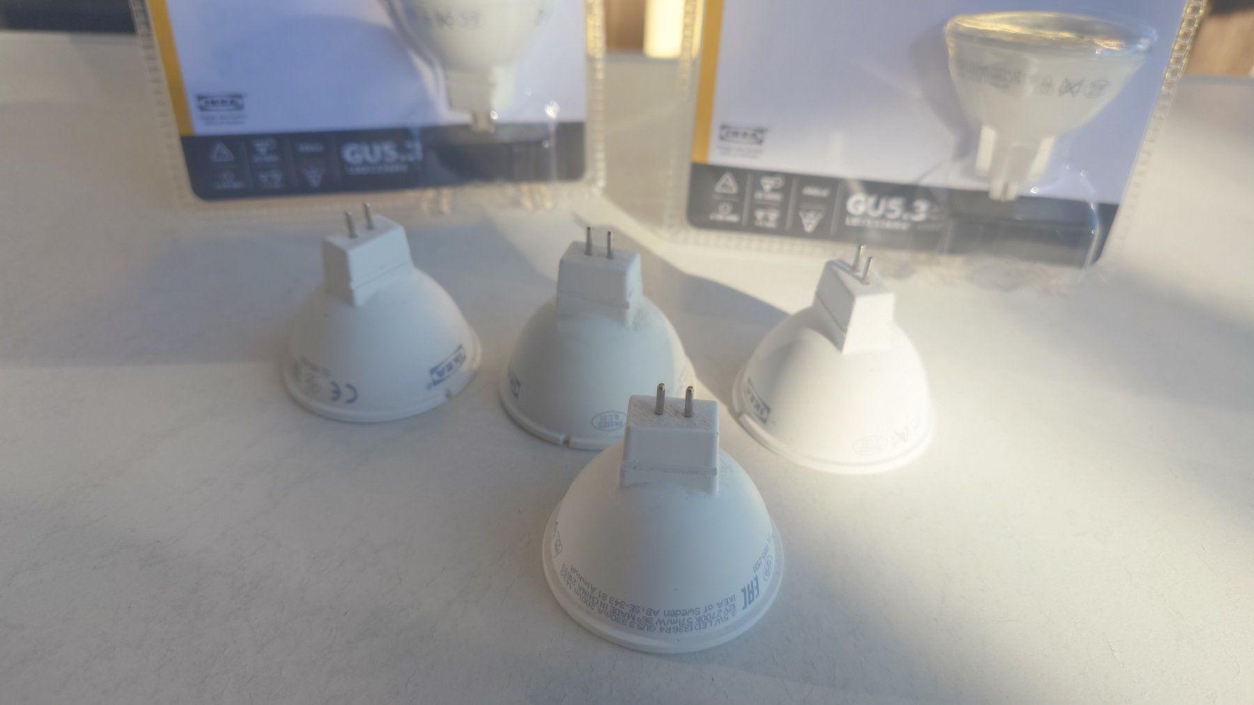 Ikea Lampes: 6x LED 3.5W GU5.3 – D'occasion à Kirchberg BE par Myford 2