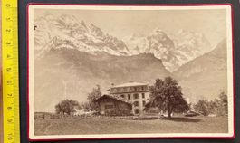 Hotel Alpbach, Kurort Hasleberg, Photo auf Karton~1900