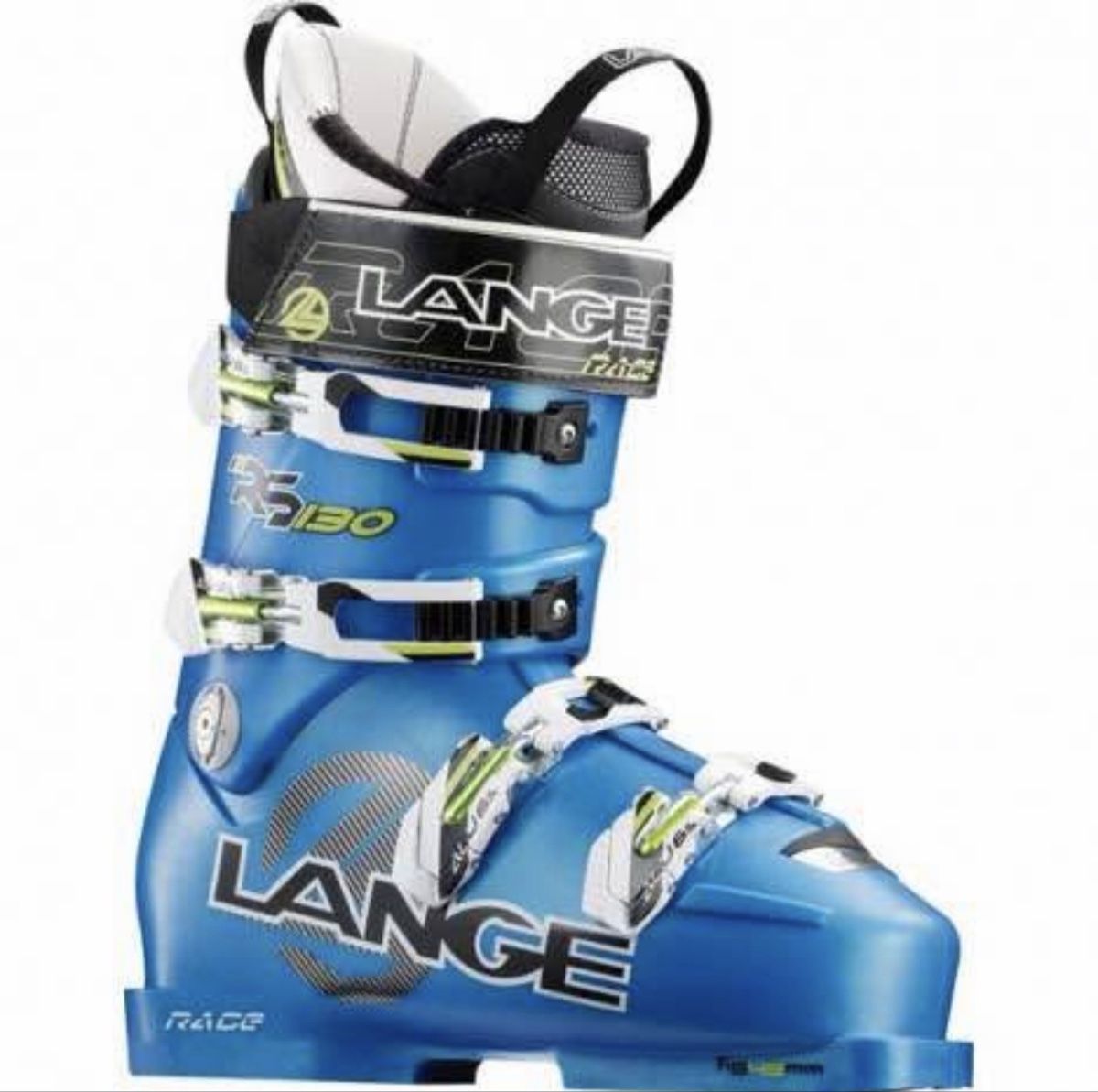 Chaussures De Ski Lange Concept Rouge 95, Taille 26.5 (M 8.5 / W 9.5), Volume Haut, Occasion