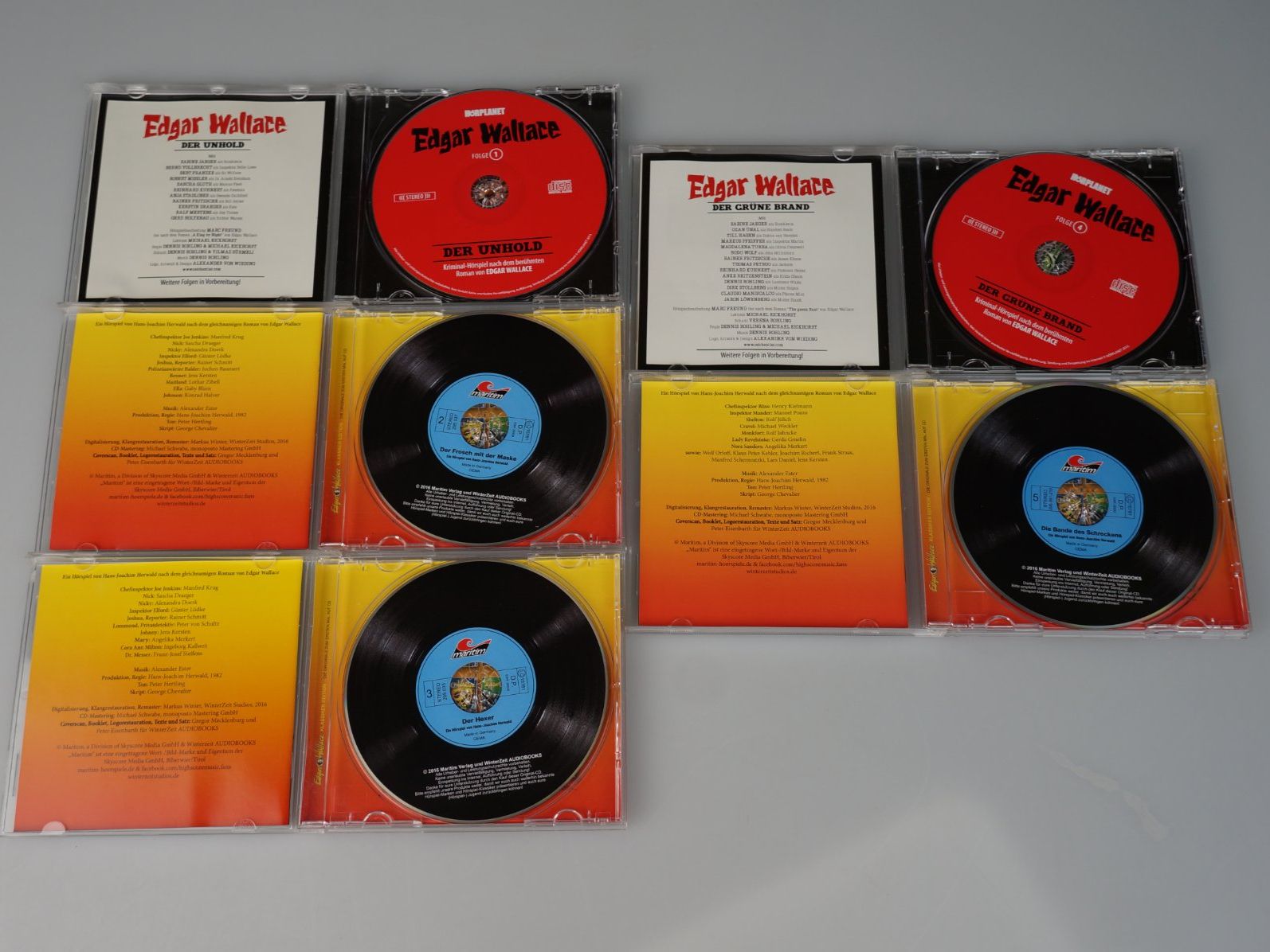 CDs: Edgar Wallace Maritim & Hörplanet CD Hörspiel Sets – Gebraucht aus Rüti ZH von Restwert_Rueti_ZH 4