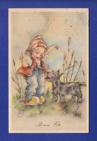 ENFANT - Jeune fille avec son chien