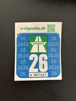Autobahnvignette 26