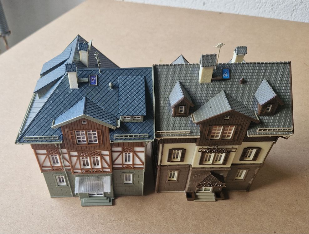 Maison d'habitation pour cheminots Vollmer 43806 - Echelle H0 1:87