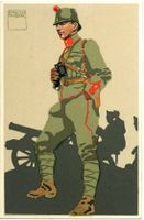 Militär AK. Emil Huber. 1916