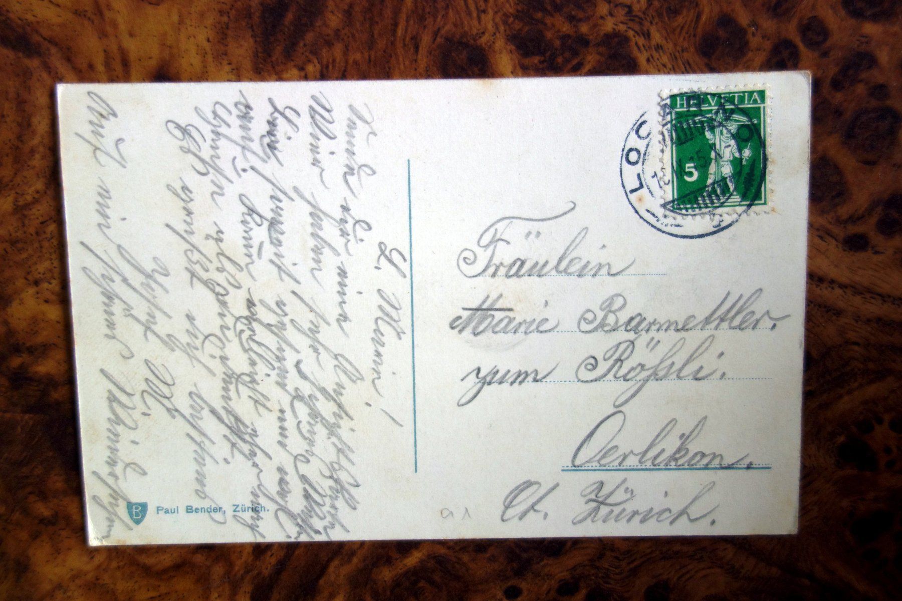 Cartoline postali: Locarno,1915 – Usato da Vitznau venduto da Bootpkz 1